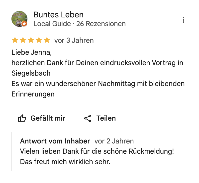Vortrag Siegelsbach