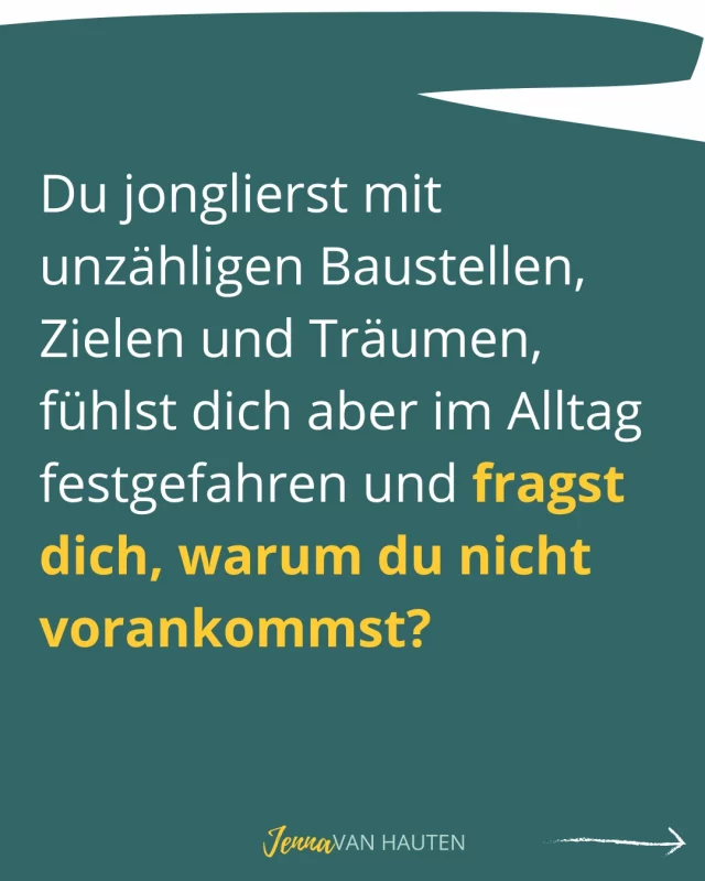 Du jonglierst mit unzähligen Baustellen, Zielen und Träumen, fühlst dich aber im Alltag festgefahren und fragst dich, warum du nicht vorankommst? In meiner aktuellen Podcast-Folge sprechen wir in einer Vierer-Runde  – mit @nicolewehn (Business- und Money-Mindset-Coach), @birgit.friederich (Zuckerrebellin & Coach für Ernährung) und @adrianehrenberg (Coach für Beziehungen & Nachhaltigkeit) – über das große Ganze: Warum du im Hustle untergehst und wie du endlich mit Klarheit durchstartest.

Wir schauen aus unseren unterschiedlichen Expertisen, wie Stress, mangelnde Motivation, das Nervensystem, Ernährung und Beziehungen all deine Lebensbereiche beeinflussen. 

Finde heraus, wie du deinen individuellen Zugang zu mehr Energie und Klarheit findest und entdecke Wolke 7 – ein besonderes Live-Event im Januar 2026, bei dem 7 Experten dir einen 360-Grad-Blick auf dein Leben ermöglichen. Wir helfen dir, die Ursachen deiner Blockaden zu erkennen und mit einem klaren Plan ins neue Jahr zu starten.

👉 Sichere dir hier dein Ticket für den 11.01.26 https://wolke7-erleben.de

👉 Hier geht's zum 'Wolke 7' Advents-Special am 27.11.25 https://wolke7-erleben.de/advents-special

#schemadu
#jobwechsel
#stärkenstärken
#jobliebe
#persönlicheweiterentwicklung