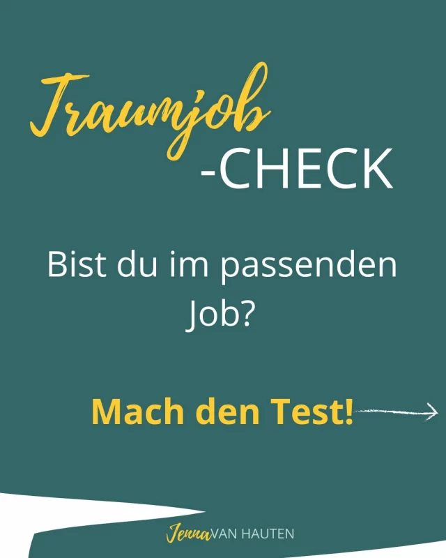 Bist du im richtigen Job? Mach den Traumjob-Test!

Was war dein Ergebnis? Schreib es mir in die Kommentare!

#schemadu #jobwechsel #stärkenstärken #jobliebe #persönlicheweiterentwicklung #endlicheinjobderzumirpasst