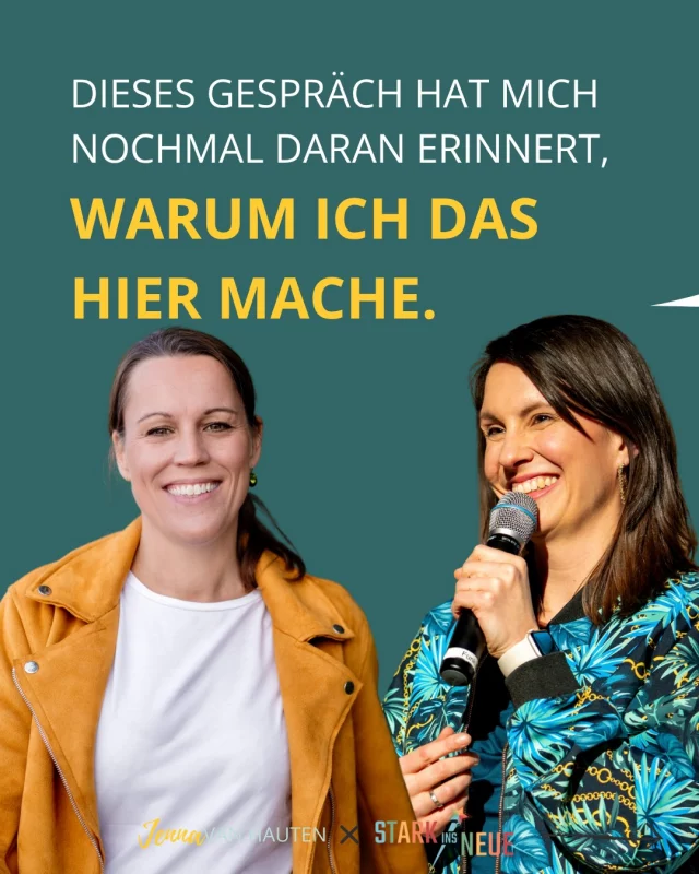 Die eigentliche Frage ist doch:
Warum müssen wir das überhaupt erst lernen?

Wir sprechen so oft darüber,
wie wir mit Kritik umgehen.
Wie wir standhaft bleiben.
Wie wir aufhören, uns klein zu machen.

Was, wenn echtes Selbstbewusstsein nicht erst im Erwachsenenalter gelernt werden müsste? 

🎙️ In meiner neuen Podcastfolge spreche ich mit Dana von Stark ins Neue –
einem Projekt, das genau da ansetzt, wo alles beginnt:

bei unseren Kindern. 

Ab April spende ich von jedem gekauften Schema Du® Coaching einen Teil an Stark ins Neue. 

Und zum Auftakt dieser Spenden-Kooperation habe ich ein besonderes Angebot: 

Bis Ostermontag spende ich den ersten Monat deiner Schema Du® Membership zu 100% an Stark ins Neue! 
👉👉👉 Kommentiere STARK und ich schicke dir den Link! 🎉

#schemadu
#jobwechsel
#stärkenstärken
#jobliebe
#persönlicheweiterentwicklung
#endlicheinjobderzumirpasst