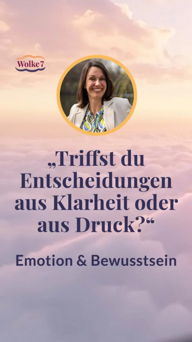 Erwischt! 😅🤯 Triffst du deine Entscheidungen aus Angst, aus Druck oder wirklich aus einer inneren Klarheit, weil du weißt: „Das ist genau mein nächster Schritt“?

Ja, das kenne ich auch. Deswegen nehme ich mir immer wieder bewusst Zeit zum Durchatmen. Raus aus dem Alltag. Verbindung mit mir. Ein Raum für Inspiration und Verbindung. 

Dann höre ich wieder die klare Stimme in mir. Was ist mein nächster Schritt. Um wirklich erfolgreich UND erfüllt zu sein. 

Ein solcher Raum ist Wolke 7 ⛅️ Ein Tag im Oktober am Starnberger See. Kommentiere „Wolke 7“ und ich schicke dir alle Infos. ⬇️

Deine Jenna 

#Wolke7.erleben #InResonanz #Selbstbestimmung #InnereKlarheit
#BewusstesLeben