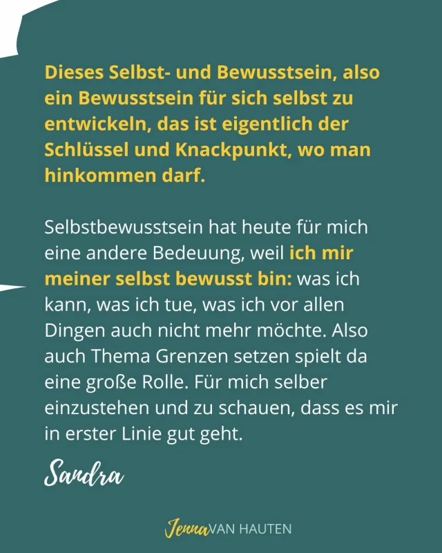 Lerne dich selbst kennen im Schema Du® Coaching! Denn wenn du dich selbst kennst und weißt, was du wirklich willst und kannst – dir deiner Persönlichkeit, deinen Stärken und deinen Werten bewusst bist – erst dann kannst du auch den Job finden, der genau zu dir passt!

Und eine weitere Wirkung, die Sandra auch hier erwähnt: Du wirst selbstverständlicher und klar für dich einstehen, weil du weißt, was du brauchst um aufzutanken. Weil du weißt, wofür dein Herz schlägt und was dir wirklich wichtig ist. 

Ich unterstütze dich auf diesem Weg mit all meiner Expertise als MSc. Psychologin und meiner Erfahrung aus tausenden Coachings. Denn eines weiß ich sicher: Es gibt für jede*n den passenden Job. Und ich helfe dir ihn zu finden.

#schemadu
#jobwechsel
#stärkenstärken
#jobliebe
#persönlicheweiterentwicklung
#endlicheinjobderzumirpasst