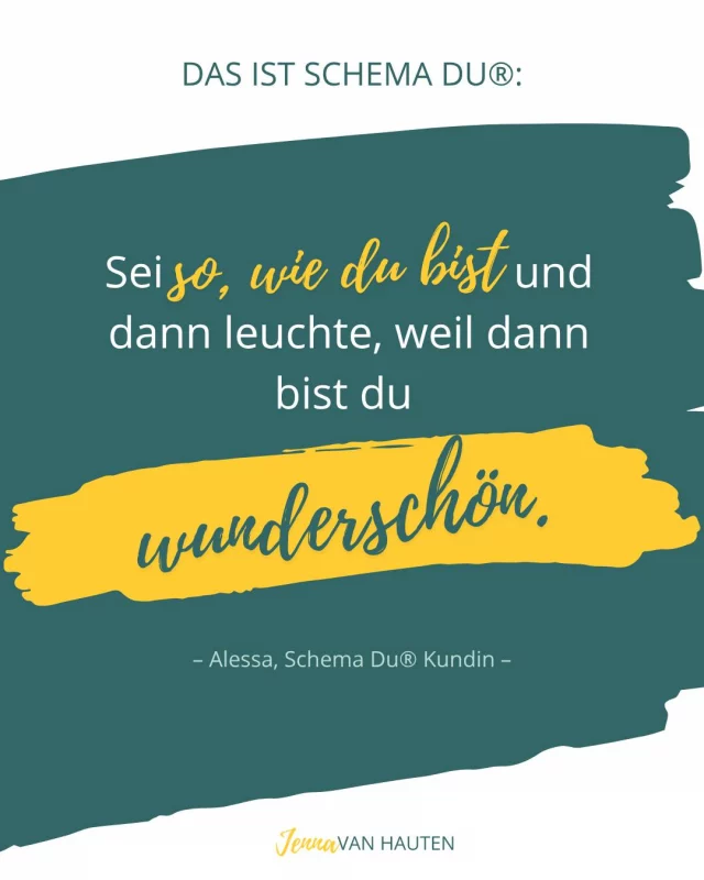 Was bringt dich zum leuchten? Welche wundervollen Eigenschaften und Stärken hast du, die dich zum strahlen bringen? Und bist du an einem Platz, an dem du leuchten kannst? (Vermutlich nicht, sonst wärst du nicht hier)

Ich helfe dir, deine Persönlichkeit und deine Stärken zum strahlen zu bringen und den Platz zu finden, an dem dein Licht leuchten kann!

📔 In meinem Buch "Endlich ein Job, der zu mir passt!" habe ich einen Kurz-Persönlichkeitstest, der dir schnell eine Richtung gibt, wie du bist und was du brauchst, um zu leuchten.
Diesen Kurz-Test SCHENKE ICH DIR SCHON JETZT, wenn du mein Buch vorbestellst, was im Juni rauskommt 🤩🎁

Worauf wartest du noch? Kommentiere BUCH und ich schicke dir direkt den Link zu! 🤩

#schemadu
#jobwechsel
#stärkenstärken
#jobliebe
#persönlicheweiterentwicklung
#endlicheinjobderzumirpasst